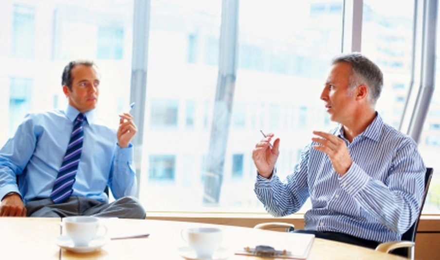 Professional business consulting session